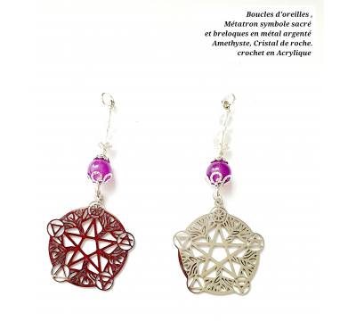 Boucles d'Oreilles Métatron