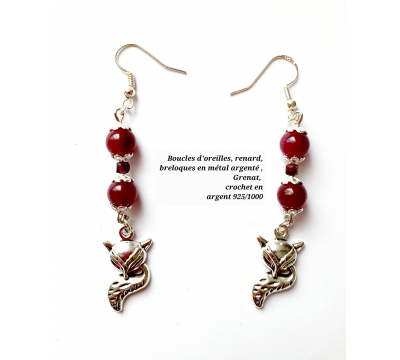 Boucles d'Oreilles Renard