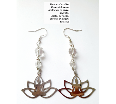 Boucles d'Oreilles Fleur de...