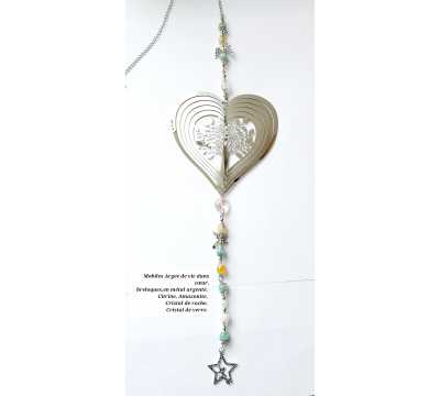 Mobile Arbre de Vie dans Coeur